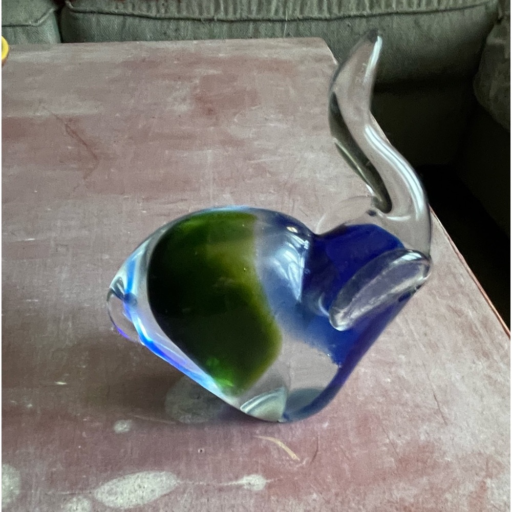 Murano hand blown glass elephant